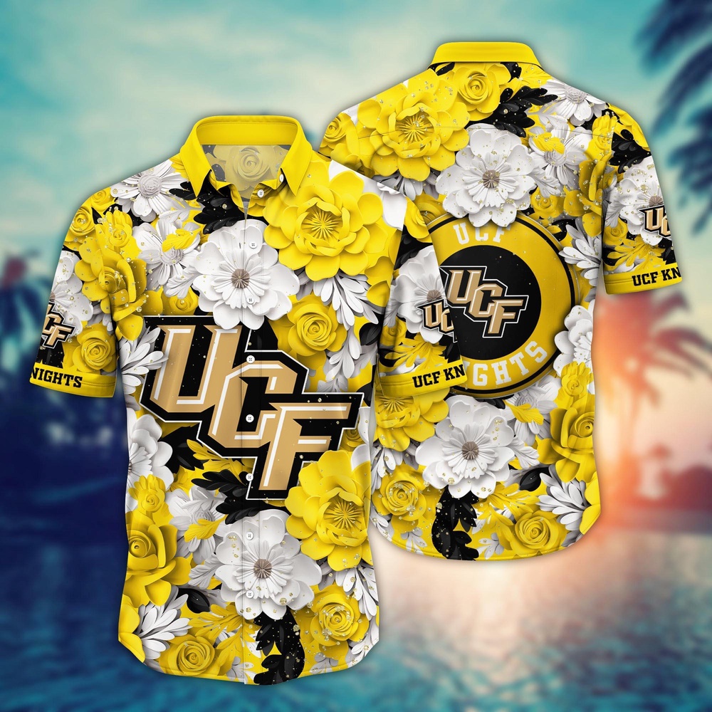 NCAA UCF Knights Hawaiian Shirt Spectacular Aloha Symphony For Fans NCAA UCF Knights Hawaiian Shirt Spectacular Aloha Symphony For Fans