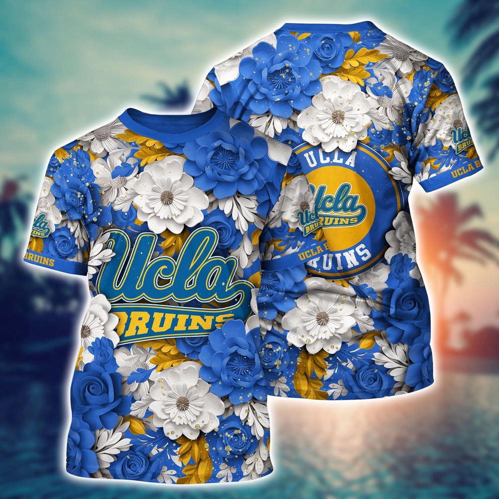 NCAA UCLA Bruins 3D T-Shirt Elegance In Style For Sports Fans NCAA UCLA Bruins 3D T-Shirt Elegance In Style For Sports Fans