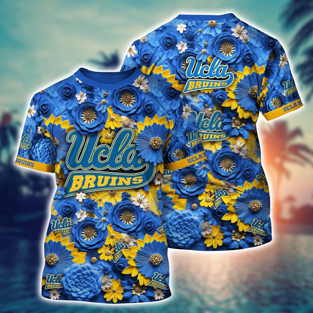 NCAA UCLA Bruins 3D T-Shirt Euphoria in Every Stitch For Sports Fans NCAA UCLA Bruins 3D T-Shirt Euphoria in Every Stitch For Sports Fans