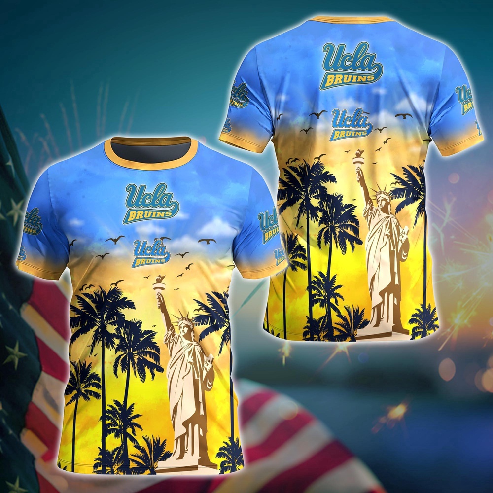 NCAA UCLA Bruins 3D T-Shirt Fashion Forward For Fans NCAA UCLA Bruins 3D T-Shirt Fashion Forward For Fans