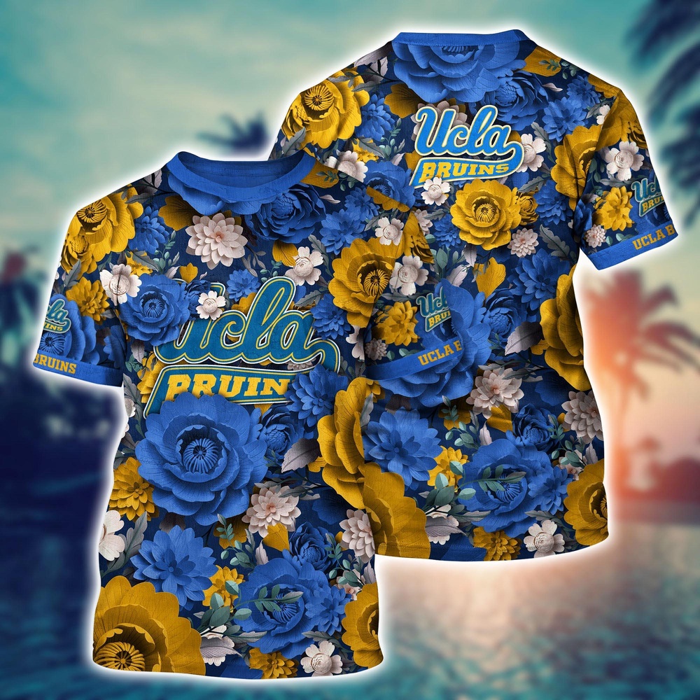 NCAA UCLA Bruins 3D T-Shirt Sleek Layers Of Bliss For Sports Fans NCAA UCLA Bruins 3D T-Shirt Sleek Layers Of Bliss For Sports Fans