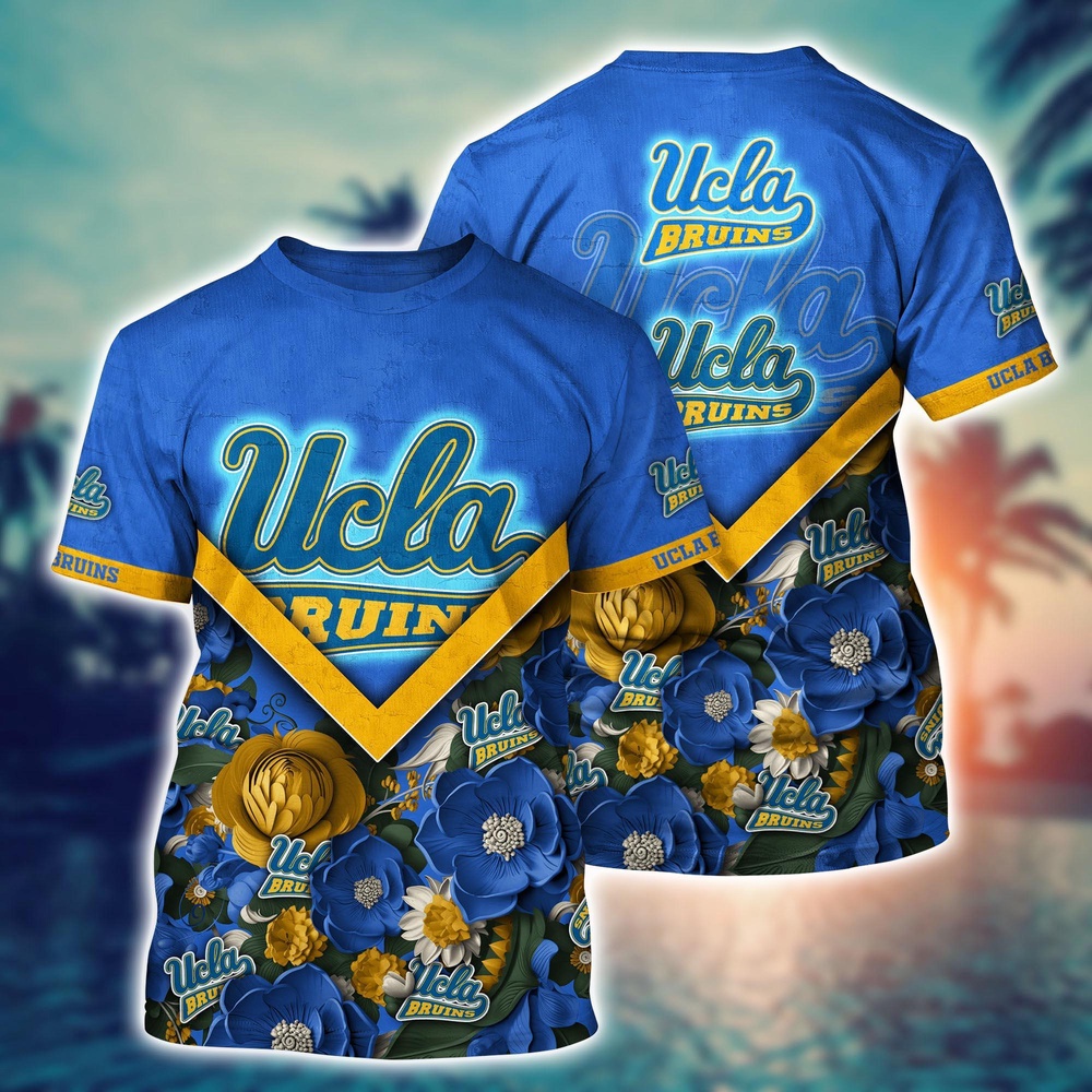 NCAA UCLA Bruins 3D T-Shirt Sporty Elegance Bliss For Sports Fans NCAA UCLA Bruins 3D T-Shirt Sporty Elegance Bliss For Sports Fans
