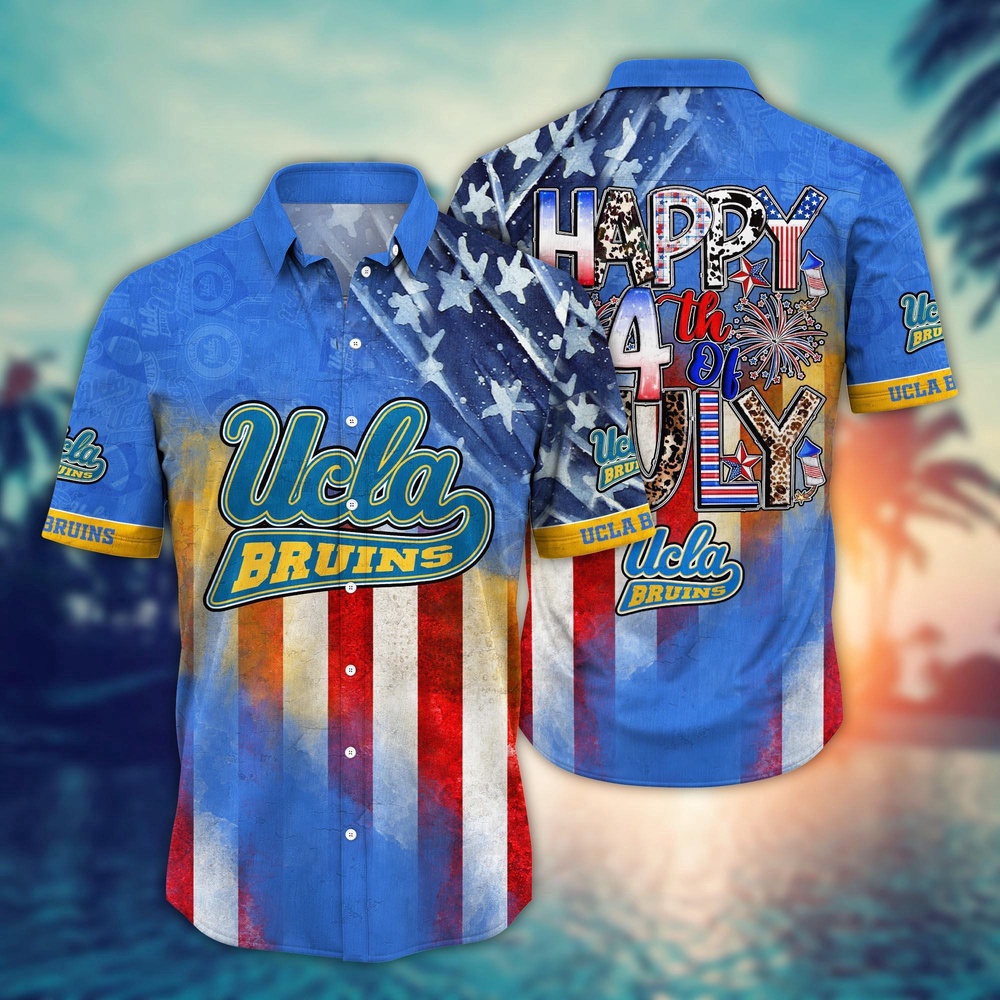 NCAA UCLA Bruins Hawaiian Shirt Heatwave Thrive Gift For Fans NCAA UCLA Bruins Hawaiian Shirt Heatwave Thrive Gift For Fans