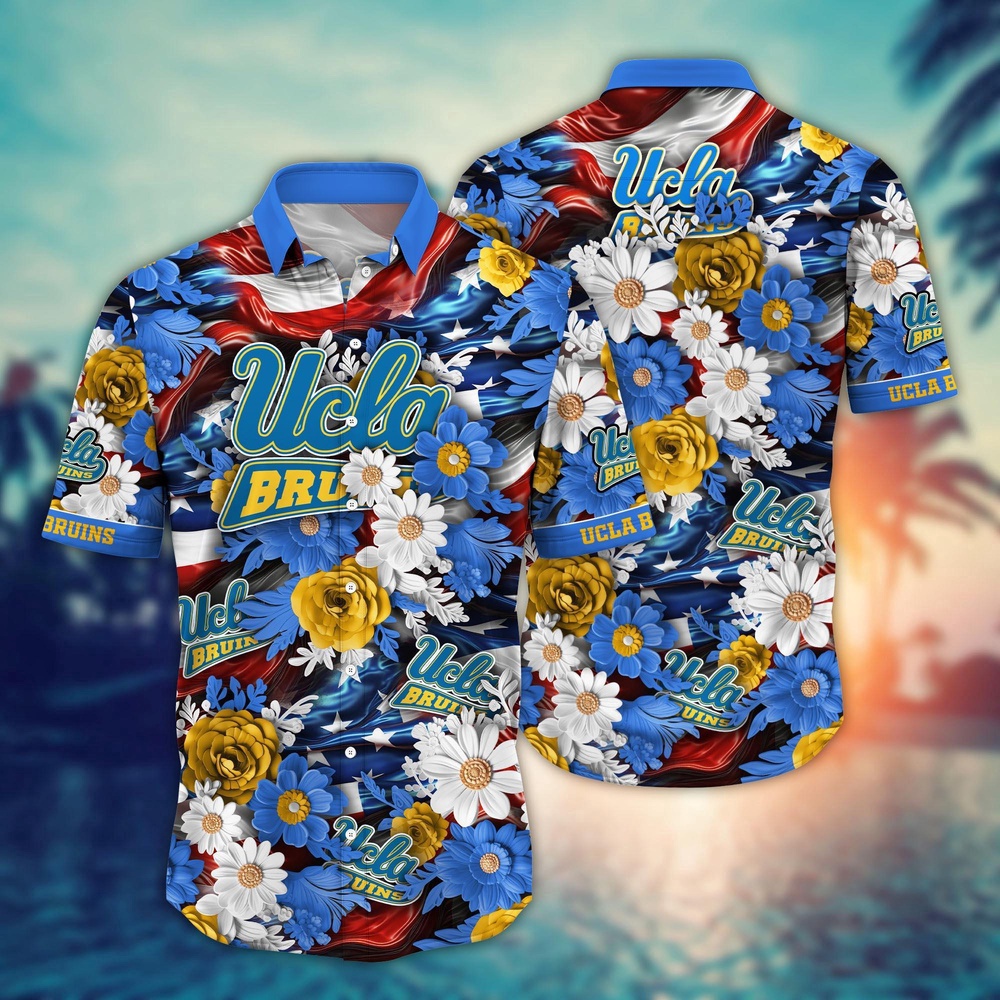 NCAA UCLA Bruins Hawaiian Shirt Victorious Vibes Gift For Fans NCAA UCLA Bruins Hawaiian Shirt Victorious Vibes Gift For Fans