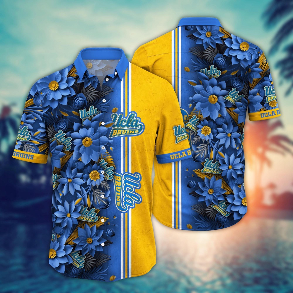 NCAA UCLA Bruins Hawaiian Shirt Victory Vibes Aloha Twist For Fans