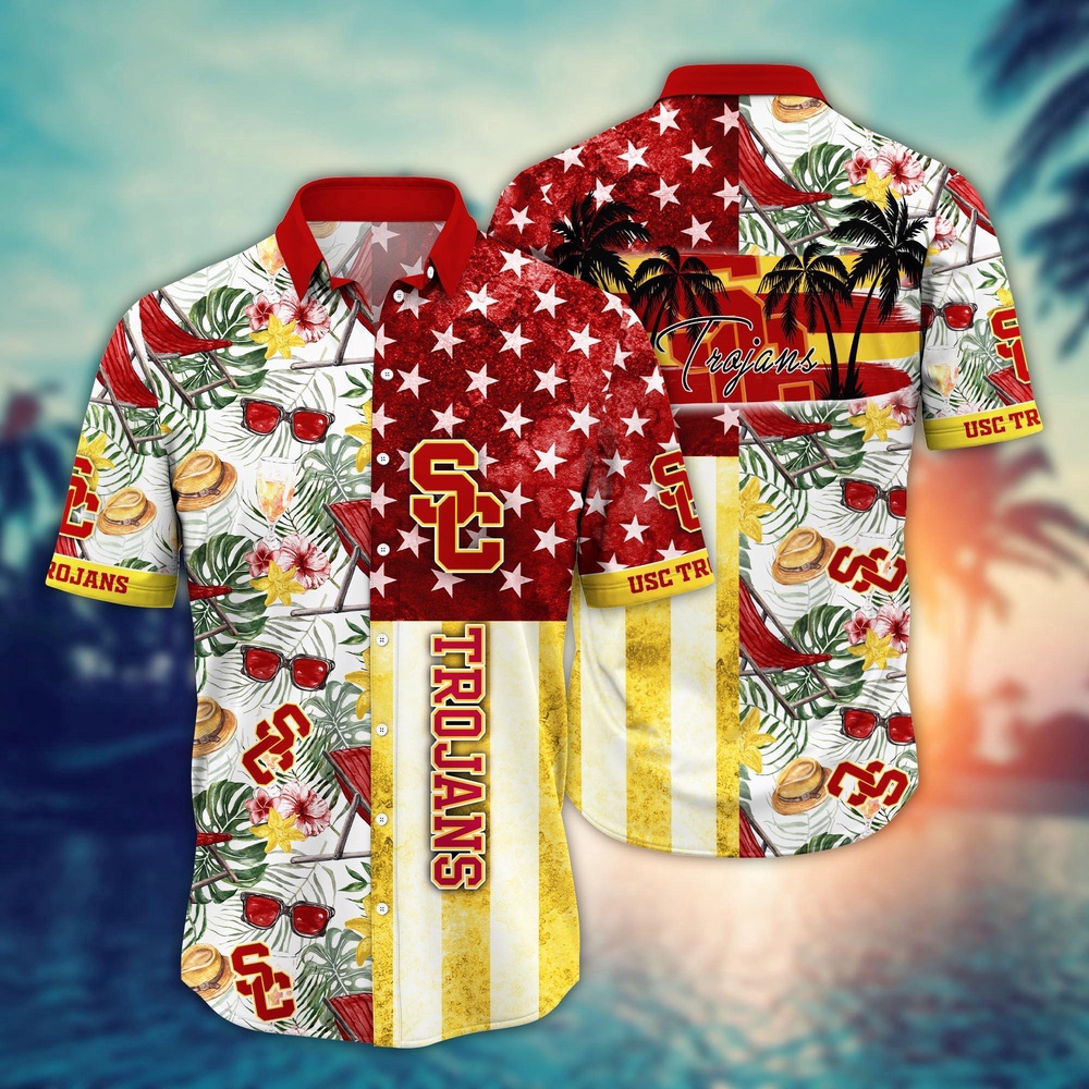 NCAA USC Trojans Hawaiian Shirt Spectator Style Gift For Fans NCAA USC Trojans Hawaiian Shirt Spectator Style Gift For Fans
