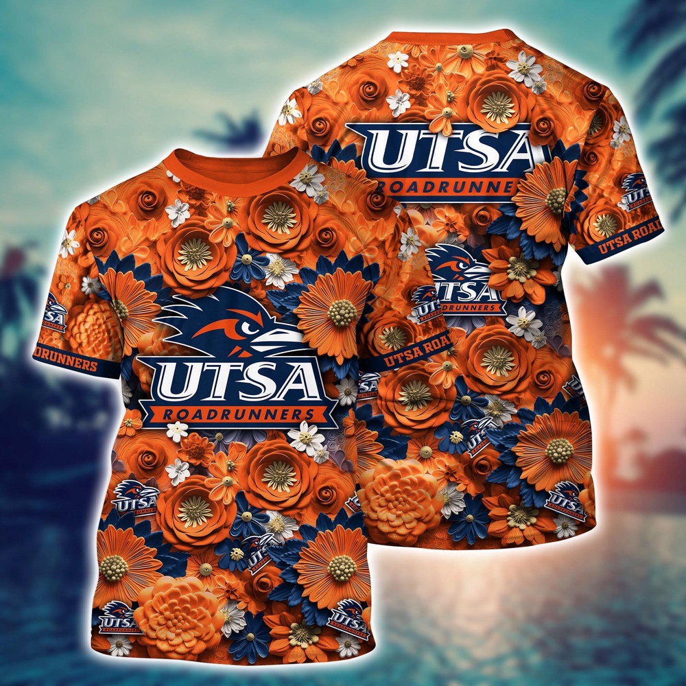 NCAA UTSA Roadrunners 3D T-Shirt Euphoria in Every Stitch For Sports Fans NCAA UTSA Roadrunners 3D T-Shirt Euphoria in Every Stitch For Sports Fans
