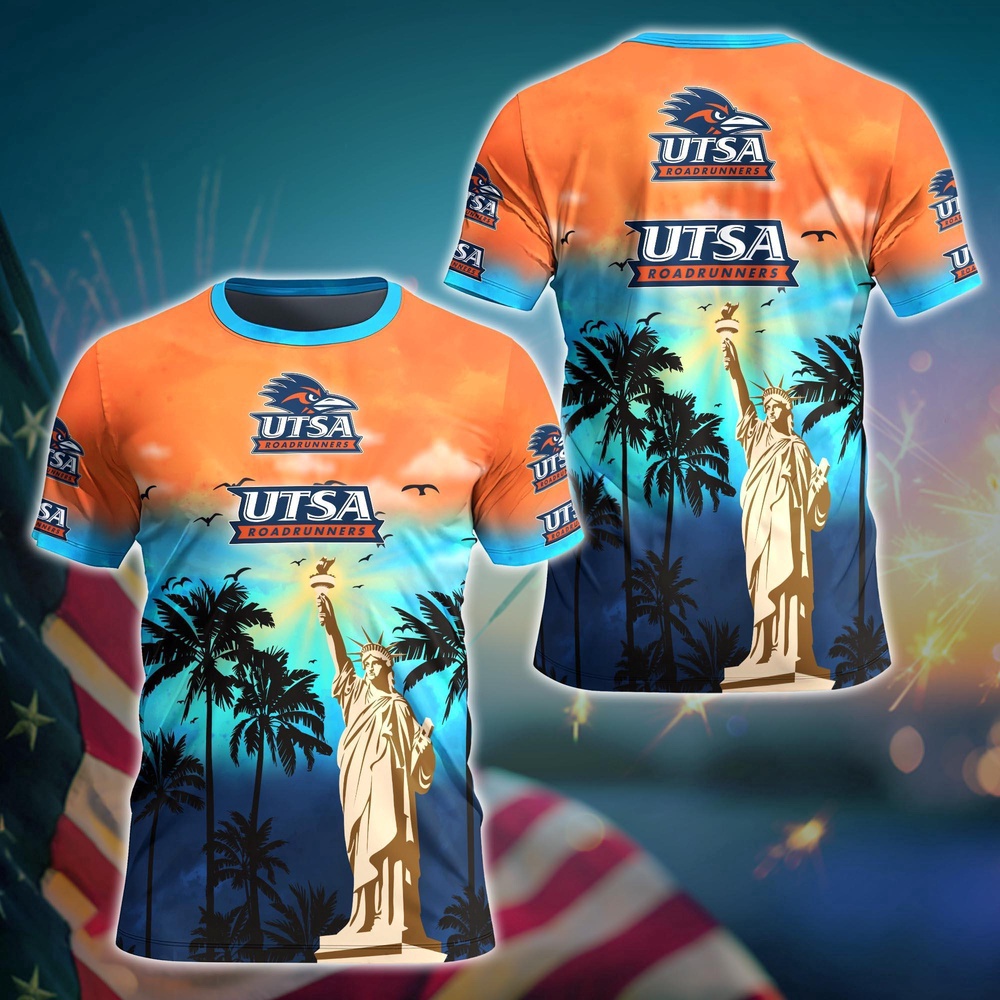 NCAA UTSA Roadrunners 3D T-Shirt Fashion Forward For Fans NCAA UTSA Roadrunners 3D T-Shirt Fashion Forward For Fans