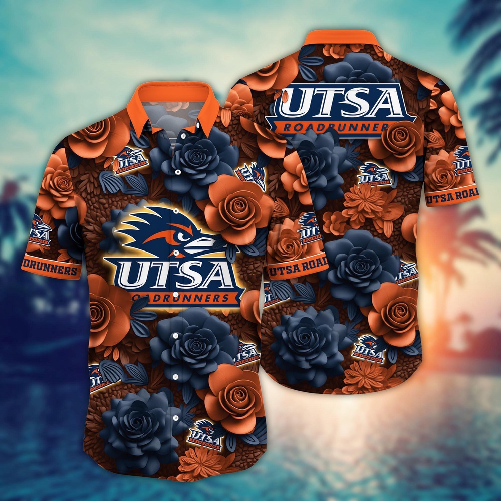 NCAA UTSA Roadrunners Hawaiian Shirt Campus Carnival For Sports Fans NCAA UTSA Roadrunners Hawaiian Shirt Campus Carnival For Sports Fans