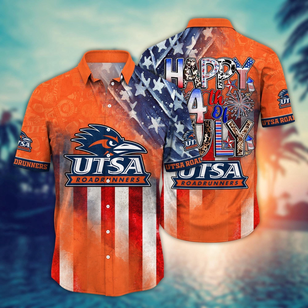 NCAA UTSA Roadrunners Hawaiian Shirt Heatwave Thrive Gift For Fans NCAA UTSA Roadrunners Hawaiian Shirt Heatwave Thrive Gift For Fans