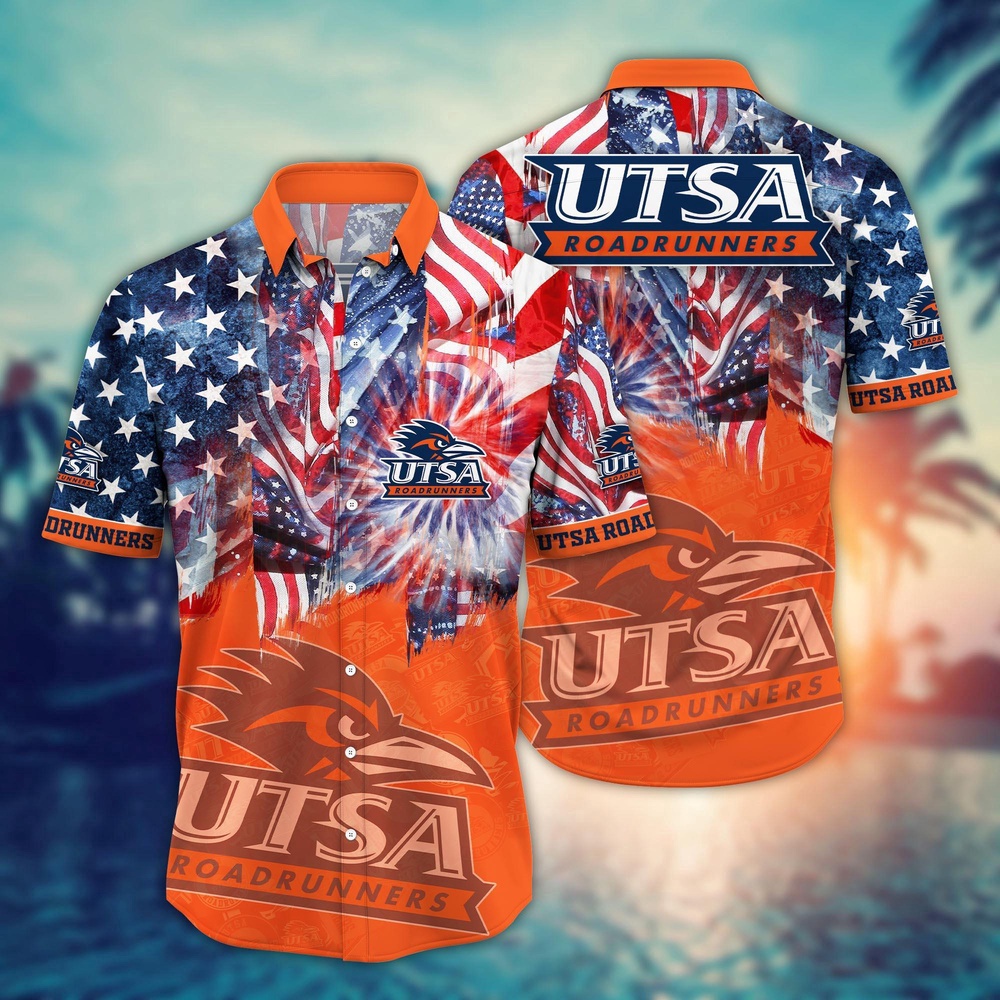 NCAA UTSA Roadrunners Hawaiian Shirt Marching Band Bloom Gift For Fans NCAA UTSA Roadrunners Hawaiian Shirt Marching Band Bloom Gift For Fans