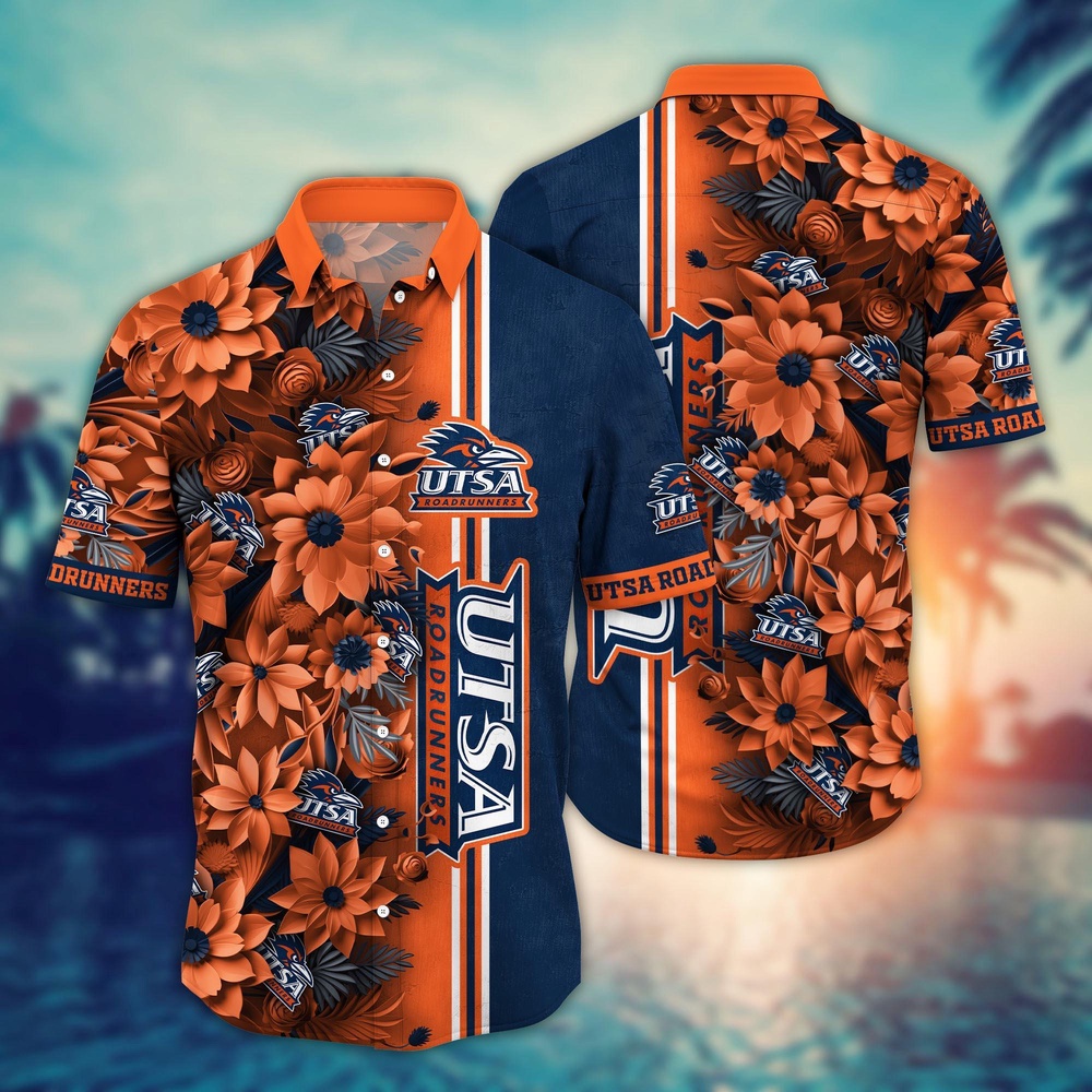 NCAA UTSA Roadrunners Hawaiian Shirt Victory Vibes Aloha Twist For Fans NCAA UTSA Roadrunners Hawaiian Shirt Victory Vibes Aloha Twist For Fans