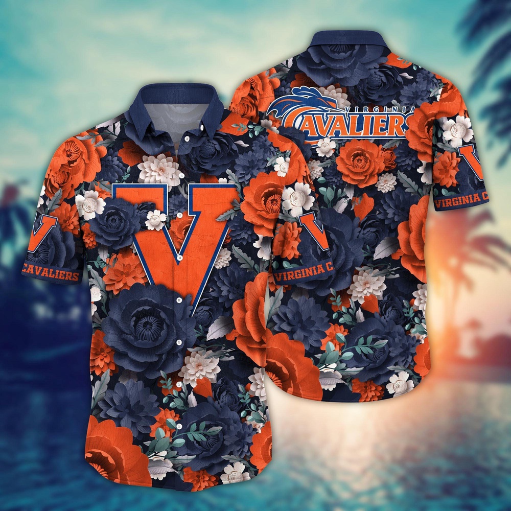 NCAA Virginia Cavaliers Hawaiian Shirt Champion Elegance For Fans NCAA Virginia Cavaliers Hawaiian Shirt Champion Elegance For Fans