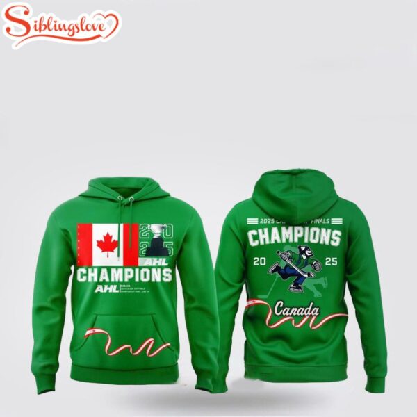 Abbotsford Canucks Special Edition 2025 AHL Champions All Over Print Shirt