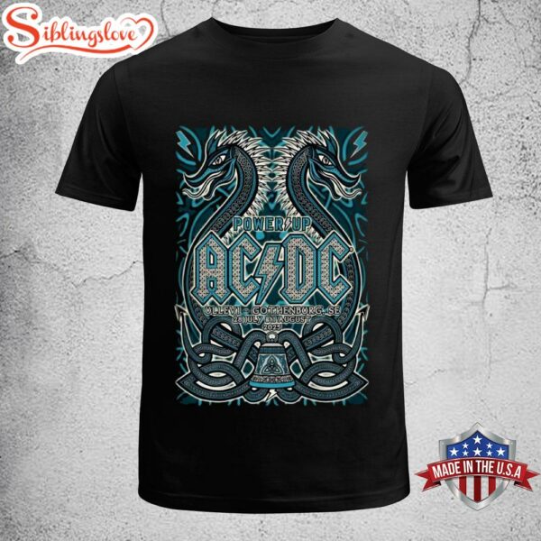 AC DC Jul 28 & Aug 1 2025 In Gothenburg SE Unisex T-Shirt