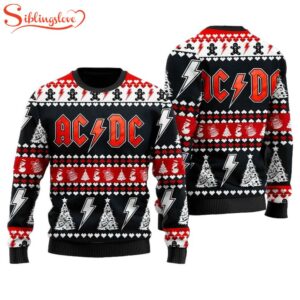 ACDC Band Music Ugly Christmas Sweater