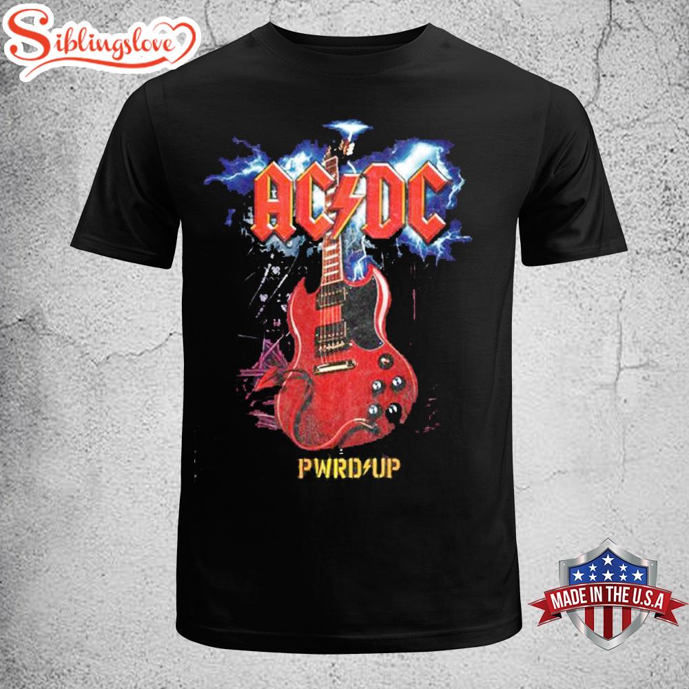 ACDC PWR Up Australia 2025 Angus Unisex T-Shirt ACDC PWR Up Australia 2025 Angus Unisex T-Shirt