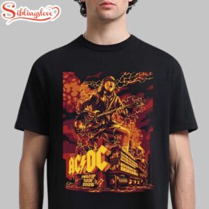 ACDC PWR Up Tour 2026 Sao Paulo Brazil Venue Unisex T-Shirt