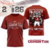 Alabama Crimson Tide NCAA 2026 College Football Playoff Championship 3D Shirt