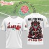 Alabama Crimson Tide NCAA Rose Bowl 2026 3D Shirt