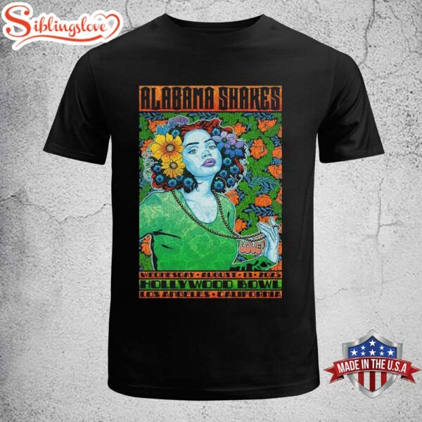 Alabama Shakes Los Angeles California 2025 Unisex T-Shirt