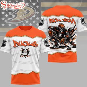 Anaheim Ducks NHL Puck Yeah 3D T-Shirt