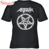 Anthrax Band Music Pattern Unisex T-Shirt
