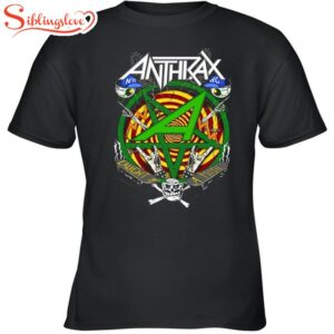 Anthrax Band Pattern Unisex T-Shirt