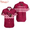 Arizona Cardinals Flower Hawaiian Shirt For Fans