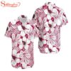 Arizona Cardinals Flower Pattern Hawaiian Shirt For Fans