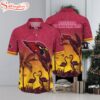 Arizona Cardinals NFL Flamingo And Flower Hawaiian Shirt For Fans