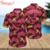 Arizona Cardinals NFL Palm Leaves Pattern Hawaiian Shirt For Fans