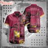 Arizona Cardinals NFL Skull Style Hawaiian Shirt For Fans