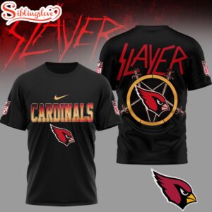 Arizona Cardinals NFL Slayer 3D Shirt For Fans