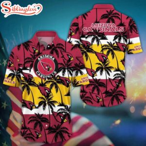 Arizona Cardinals NFL Tree Summer Hawaiian Shirt For Fans