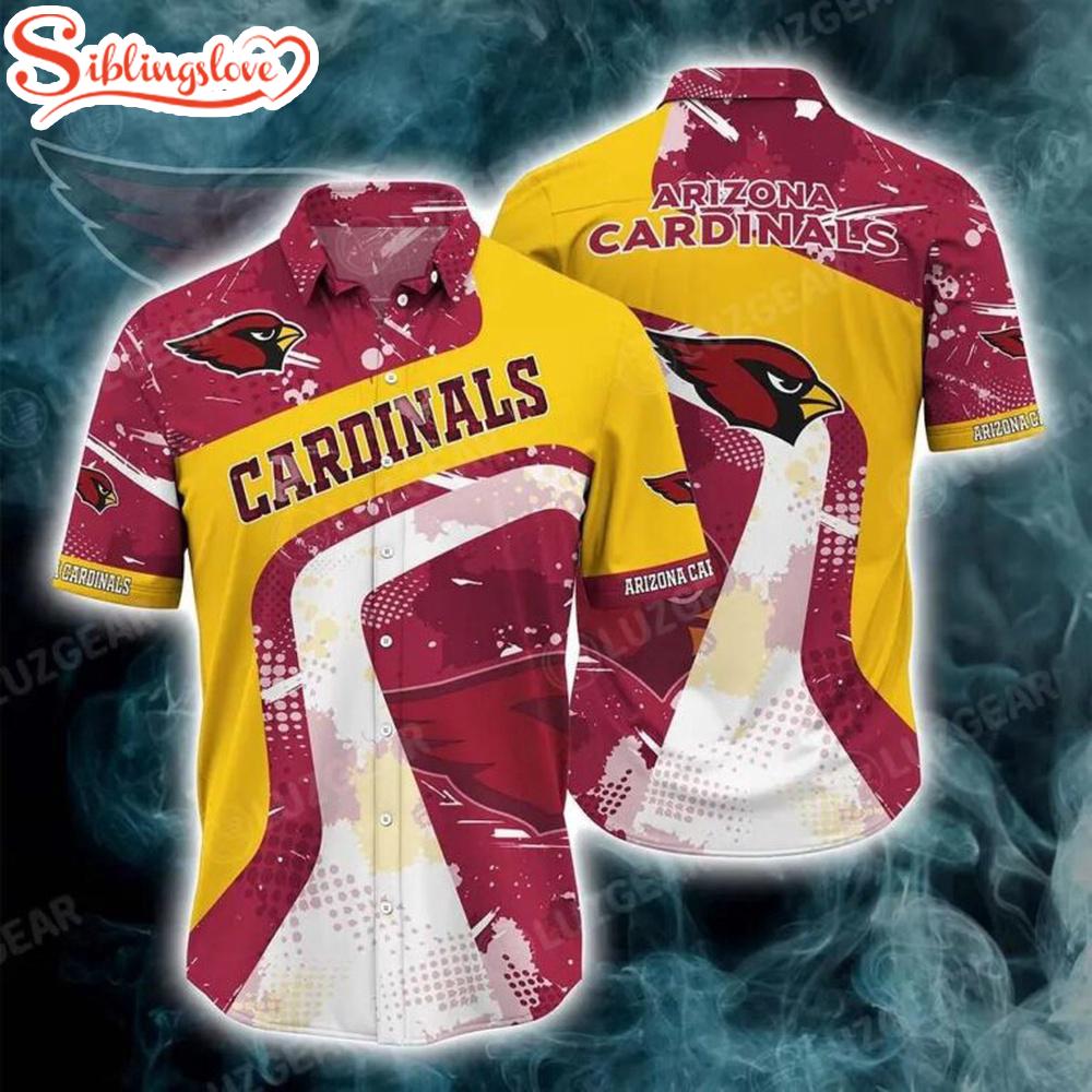 Arizona Cardinals Team NFL Hawaiian Shirt For Fans 1 Arizona Cardinals Team NFL Hawaiian Shirt For Fans