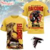 Atlanta Falcons NFL Godzilla King of the Monsters 3D Shirt