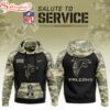 Atlanta Falcons Salute to Service Hoodie 3D Shirt For Fans