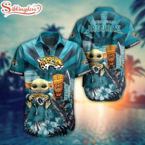 Baby Yoda Jacksonville Jaguars NFL Hawaiian Shirt