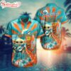 Baby Yoda Miami Dolphins NFL Hawaiian Shirt