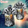 Baby Yoda Oakland Raiders NFL Hawaiian Shirt