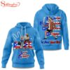Bad Bunny Here For The Benito Bowl The Best Half Time 2025 Blue Hoodie