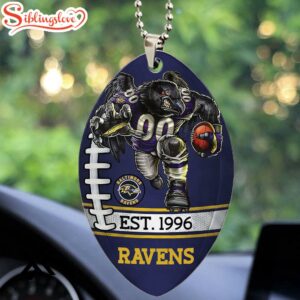 Baltimore Ravens Football Christmas Ornament…