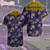 BALTIMORE RAVENS NFL Pattern Hawaiian Shirt For Fans
