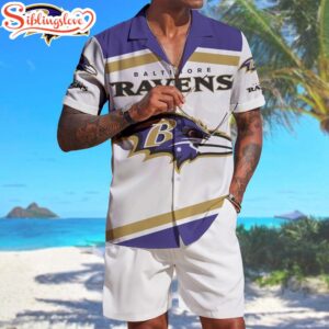 Baltimore Ravens NFL Summer Beach Hawaiian Shirt