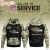 Baltimore Ravens Salute to Service Hoodie 3D Shirt For Fans