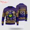 Baltimore Ravens The Grinch Ugly Christmas Sweater
