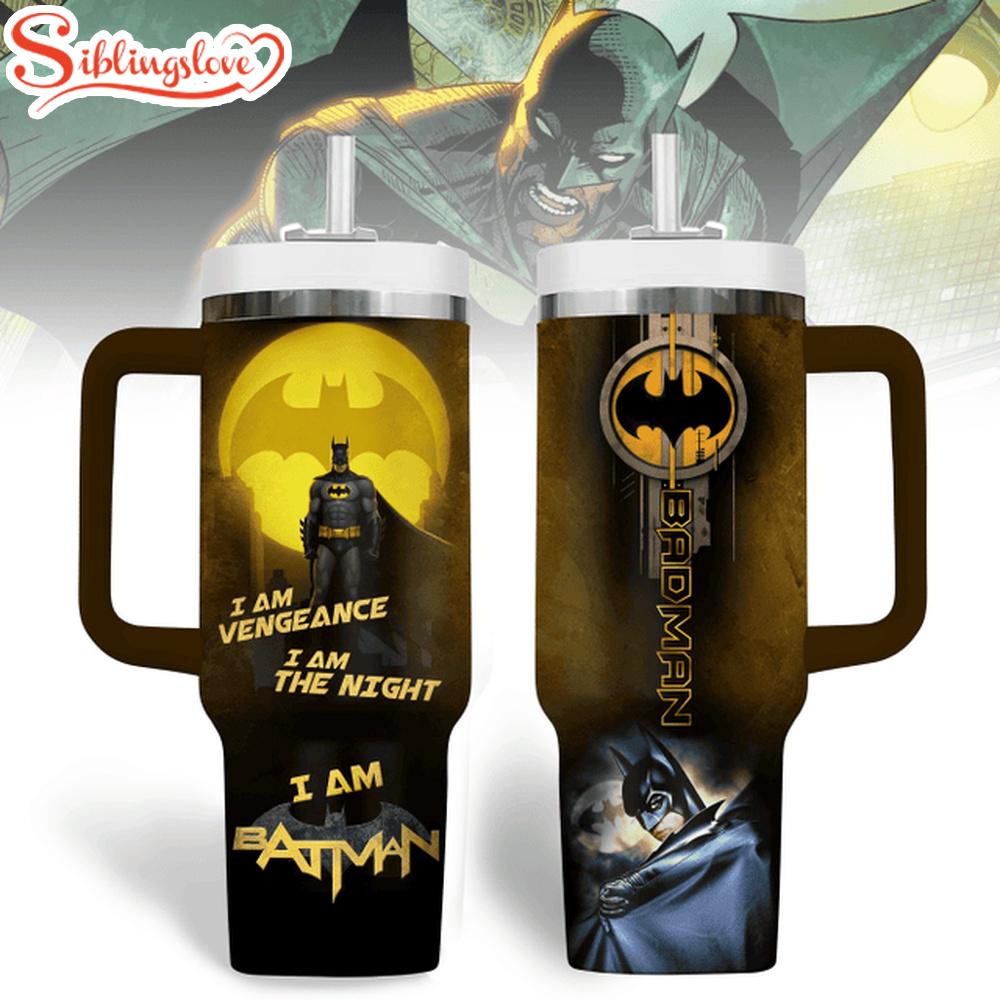 Batman Tumbler 40Oz With Handle 1 Batman Tumbler 40Oz With Handle