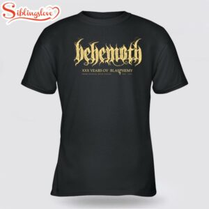 Behemoth – XXX Years Ov Blasphemy Jesvs Unisex T-Shirt For Fans