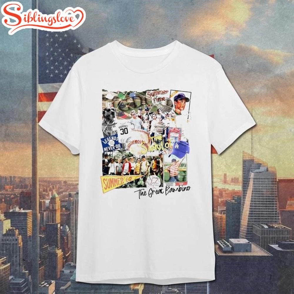 Best The Sandlot Legends Never DieUnisex T-Shirt 1 Best The Sandlot Legends Never DieUnisex T-Shirt